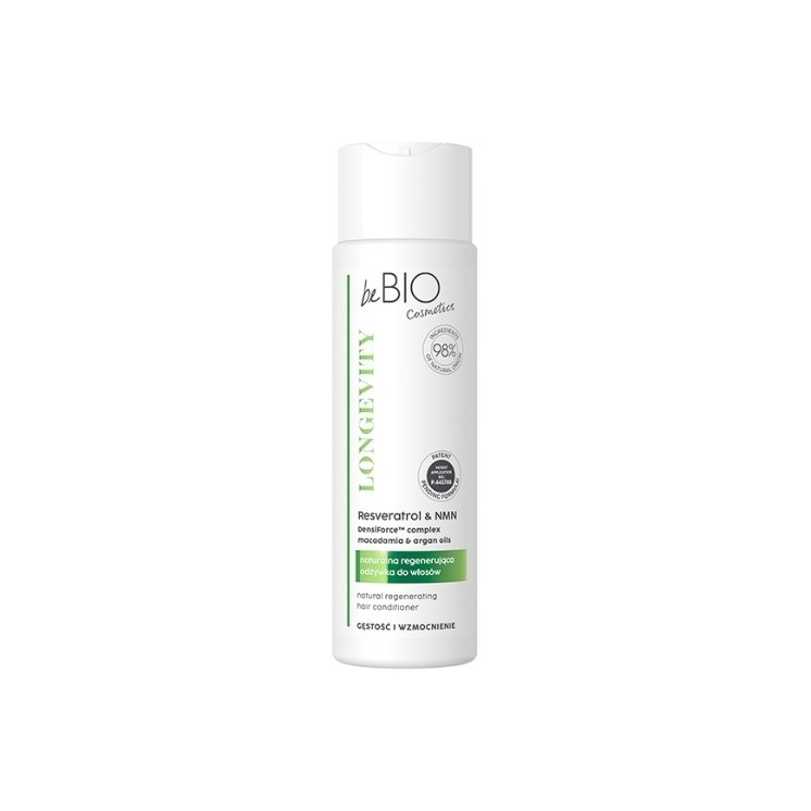 BeBio LONGEVITY Natural Hair Conditioner густота і зміцнення 250 мл