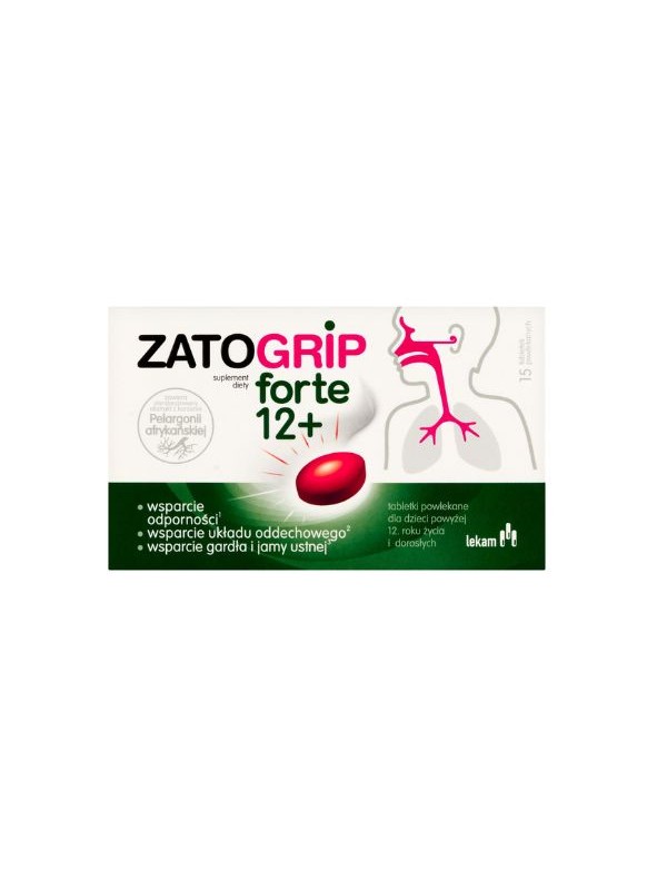 Zatogrip Forte 15 tabletek