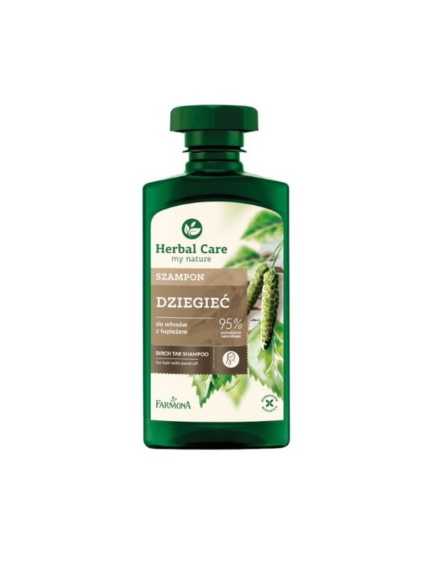 Farmona Herbal Care Szampon do włosów Dziegieć 330 ml