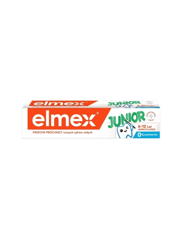 Elmex Pasta do zębów dla dzieci powyzej 6 roku 75 ml