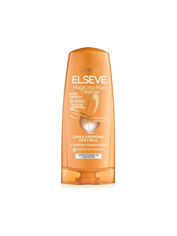 L'oreal Elseve Magiczna Moc Olejków odżywka do włosów lekka kremowa  200 ml