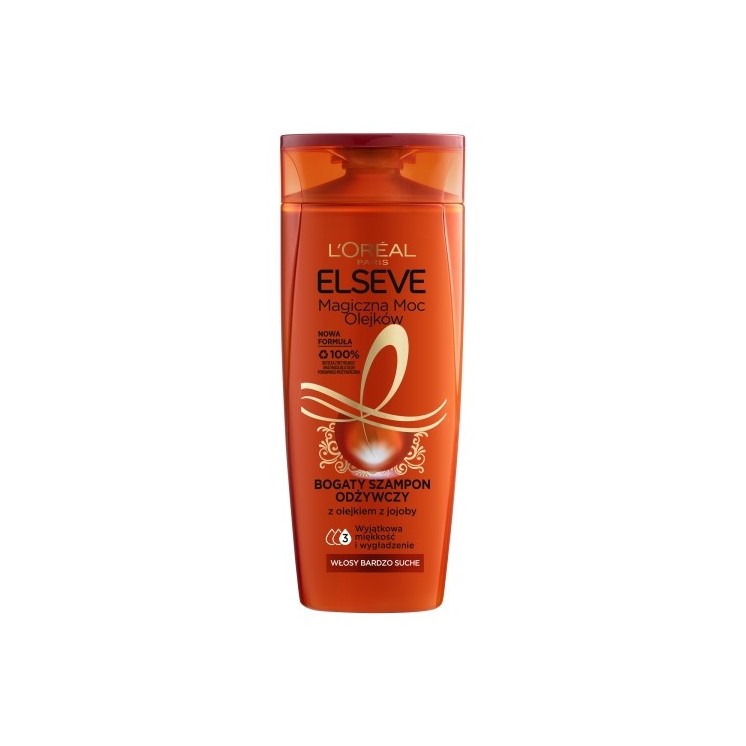 L'oreal Elseve Magiczna Moc Olejków bogaty Szampon do włosów odżywczy 400 ml