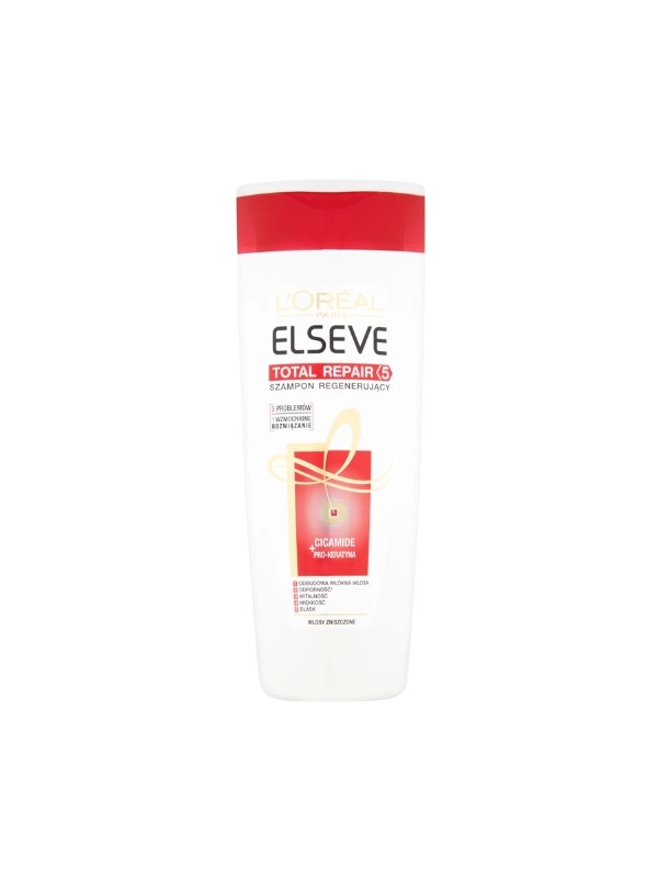 L'oreal Elseve Total Repair 5 Szampon do włosów regenerujący 400 ml