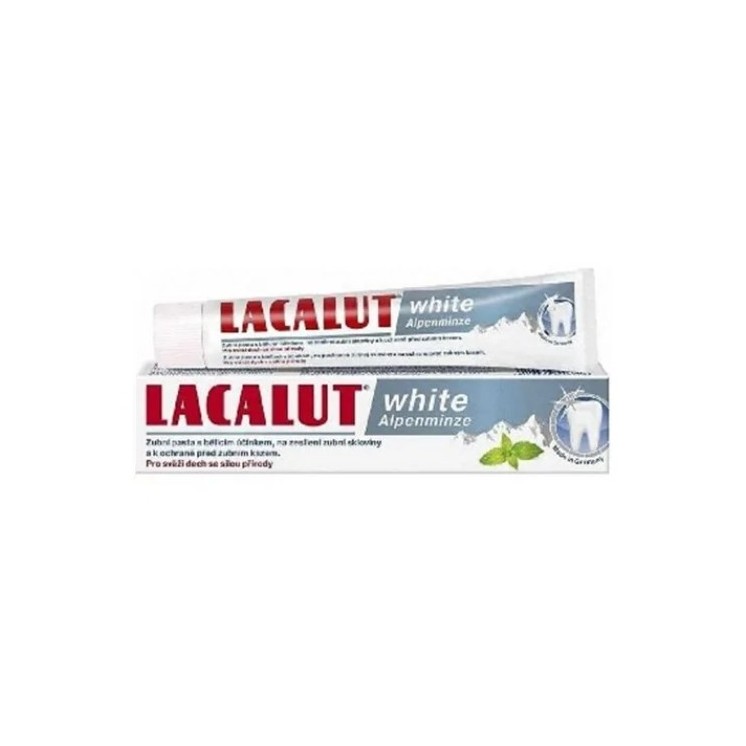 Lacalut Pasta do zębów White Alpenminze 75 ml
