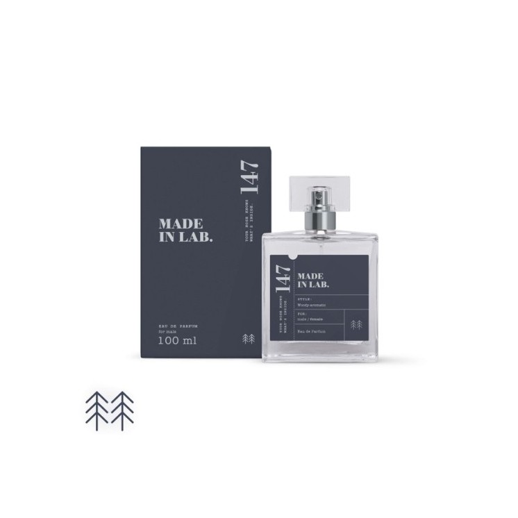 Made in Lab 147 is an eau de parfum inspired by