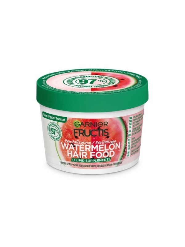 Garnier Hair Food Maska odżywcza do włosów Watermelon 400 ml