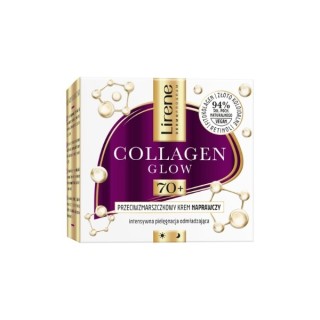 Крем для обличчя Lirene Collagen Glow 70+ відновлюючий проти зморшок 50 мл
