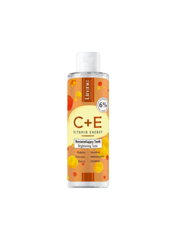 Lirene C+E Vitamin Energy tonik złuszczający 200 ml