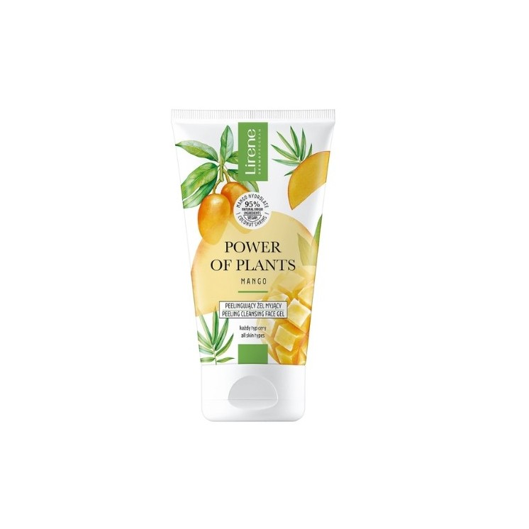 Lirene Power of Plants peeling cleansing gel Mango 150 ml