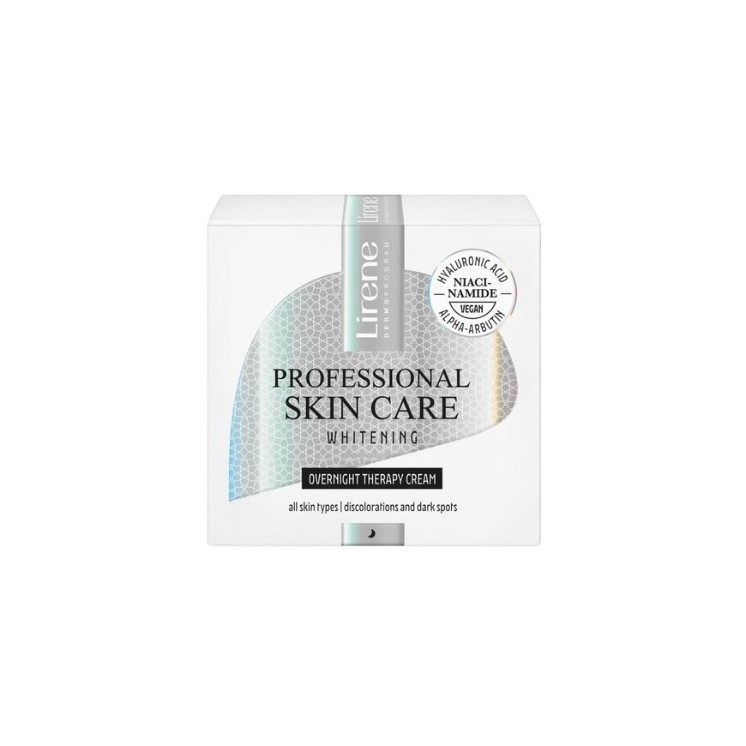 Lirene Professional Skin Care Whitening Night Face Cream 50 ml