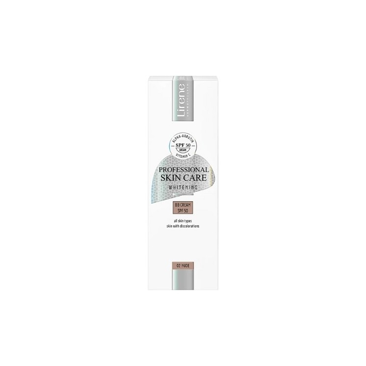Lirene Professional Skin Care Зволожуючий ВВ-крем SPF50 02 NUDE 30 мл
