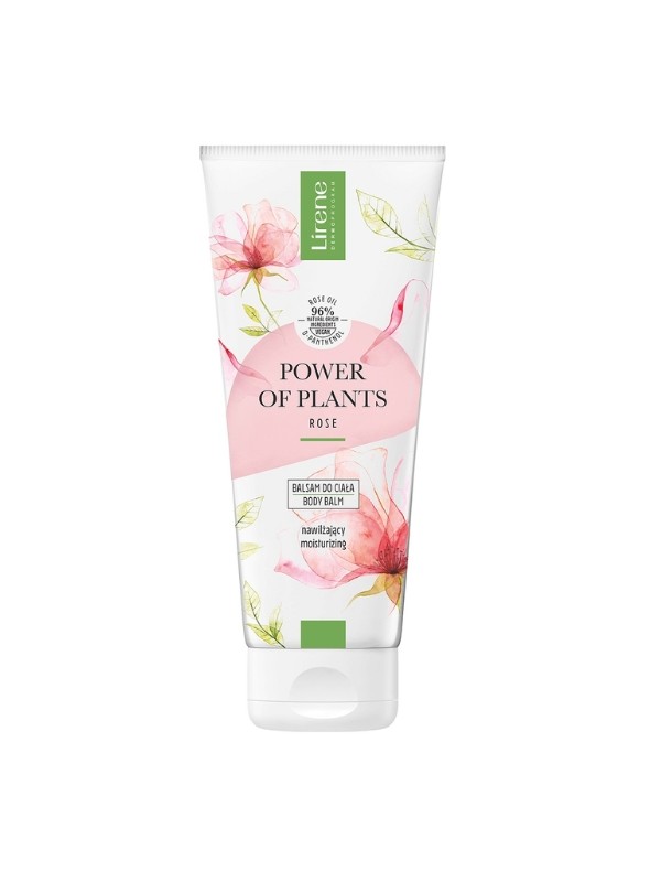 Lirene Power of Plants nawilżający balsam do ciała Róża 200 ml