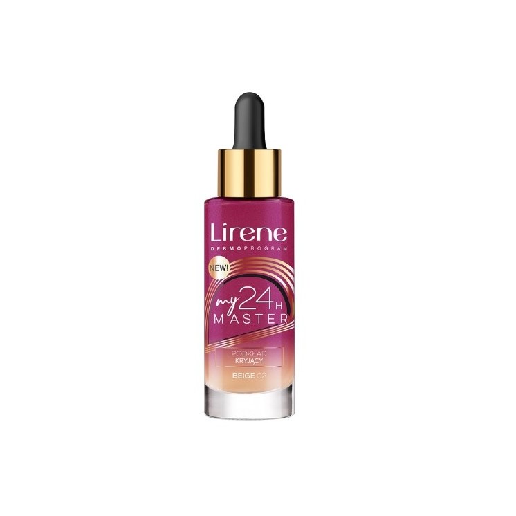 Lirene My Master Covering Foundation 02 Beigel 30 ml