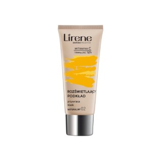 Lirene Illuminating foundation that restores skin's radiance 02 Natural 30 ml
