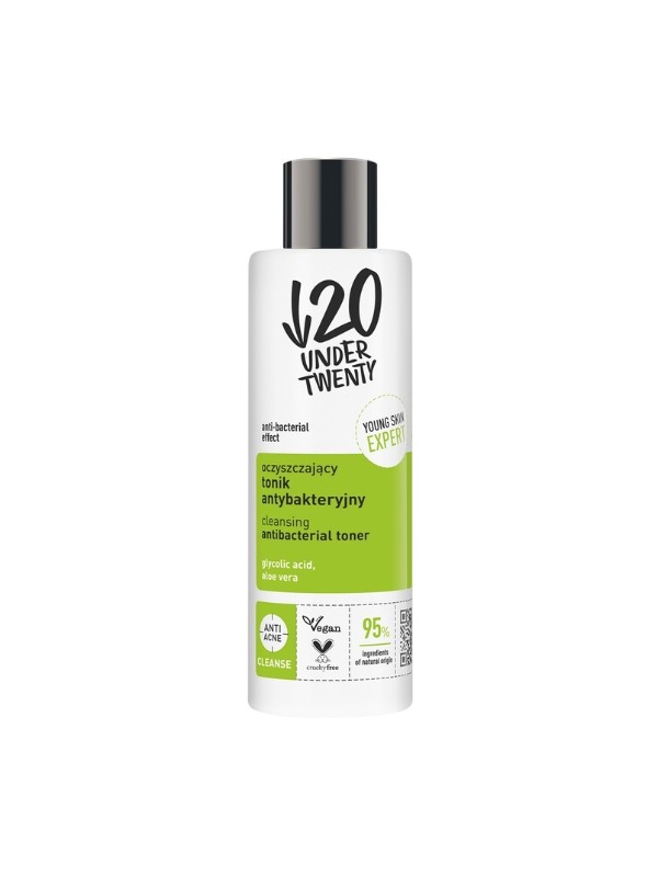 Under Twenty Anti Acne oczyszczający tonik do twarzy 200 ml