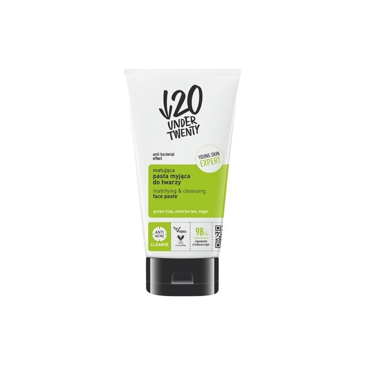 Under Twenty Mattifying Facial Cleansing Paste 150 ml