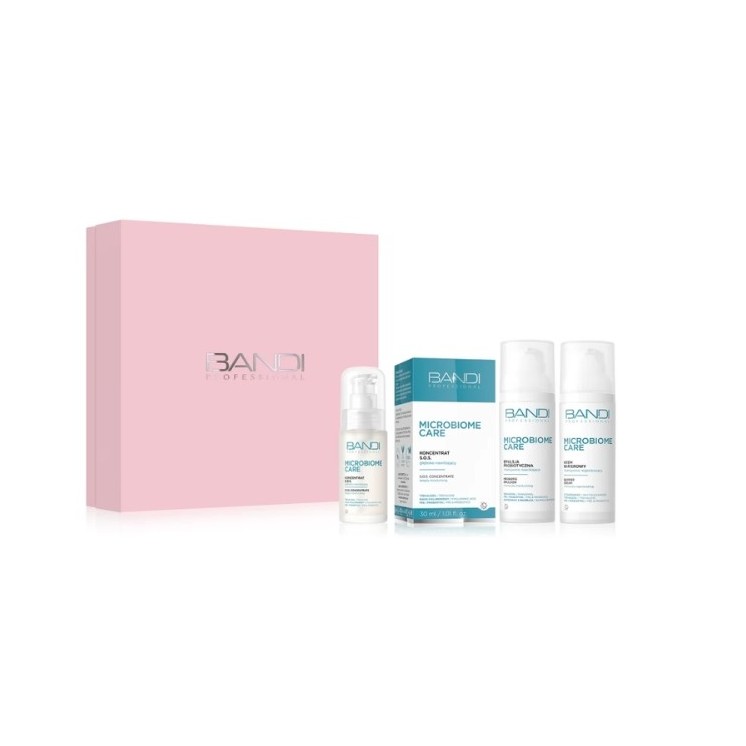 Bandi Microbiome Set Probiotic face emulsion 50 ml + Face concentrate 30 ml Regenerating face cream 50 ml