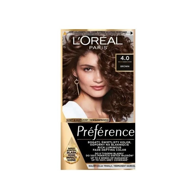 L'oreal Preference Hair dye /4/ Brown