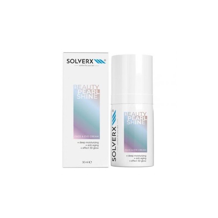 Solverx Beauty Pearl Shine Face and Eye Cream 30 ml