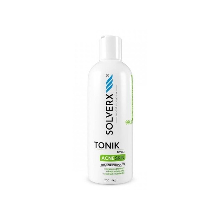 Solverx Acne Skin Facial Toner 200 ml