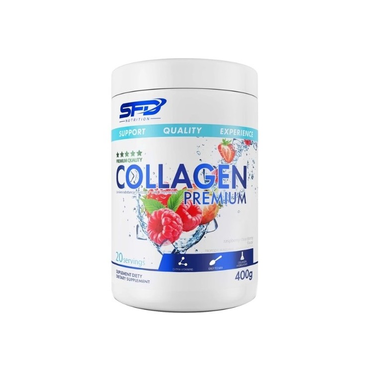 SFD Collagen Premium Raspberry & Strawberry 400 г
