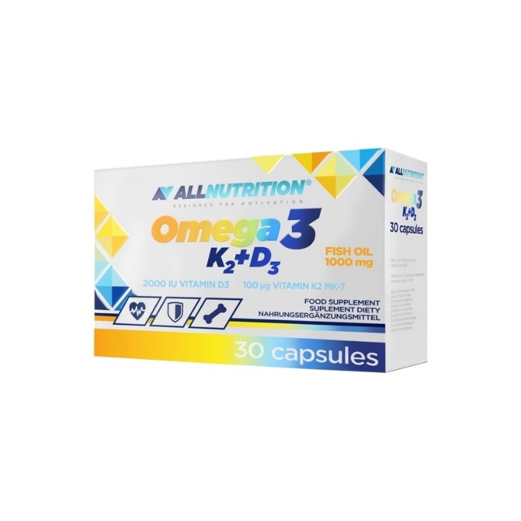 AllNutrition Omega 3 K2+D3 30 капсул