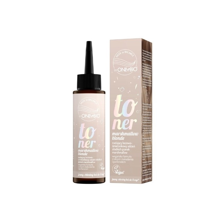 OnlyBio Hair in Balance Hair Toner Marshmallow Blonde 100 ml