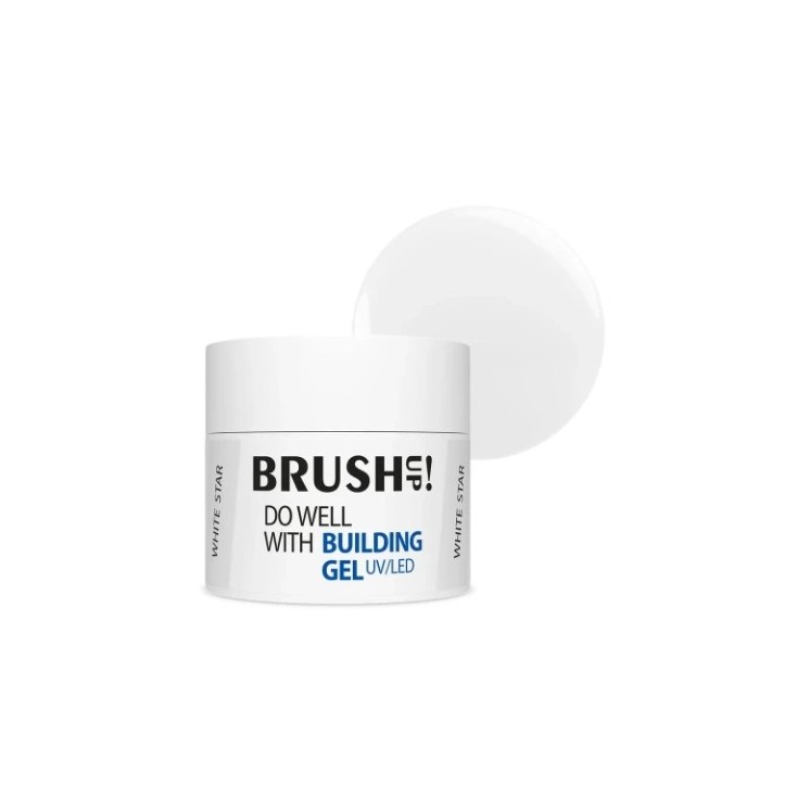 BrushUp! Do Well with Building Gel White Star Builder Gel 12 g