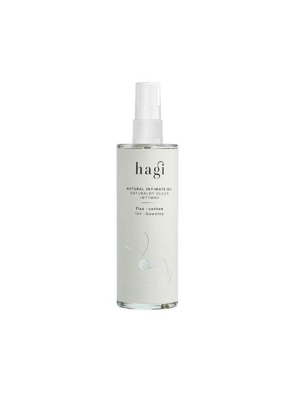 Hagi naturalny Olejek do higieny intymnej Len i Bawełna 100 ml