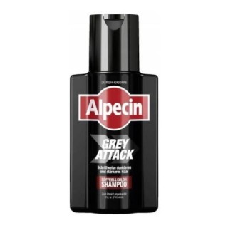 Шампунь для фарбування сивого волосся Alpecin Grey Attack 200 мл