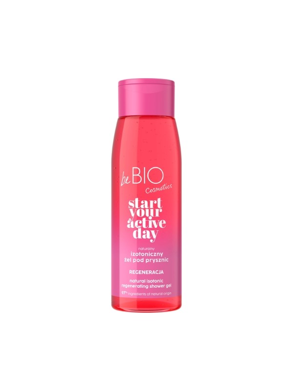 BeBio Cosmetics Naturalny izotoniczny żel pod prysznic Start Your Active Day REGENERACJA 400 ml