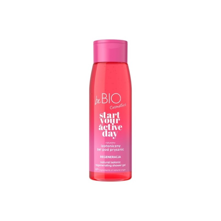 BeBio Cosmetics Naturalny izotoniczny żel pod prysznic Start Your Active Day REGENERACJA 400 ml