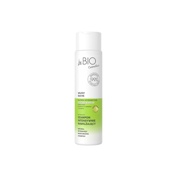 BeBio Cosmetics Baby Hair Complex Natural інтенсивно зволожуючий шампунь для сухого волосся 300 мл