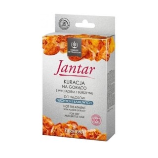 Farmona Jantar Гарячий засіб для сухого та ламкого волосся 20мл+20мл+10мл