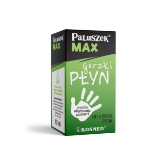 Kosmed Paluszek Max bitter Liquid against nail biting and habitual thumb sucking 10 ml