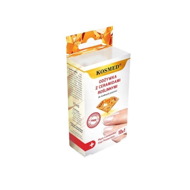 Kosmed Кондиціонер для нігтів з рослинними керамідами 10в1 10 мл