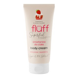 Крем для тіла Fluff Strawberry & White Chocolate 150 мл