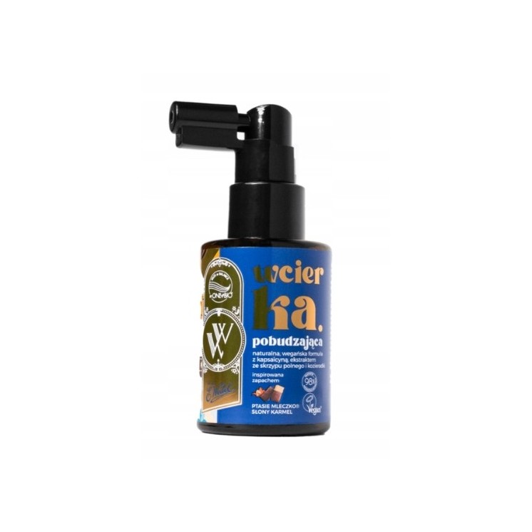 OnlyBio x Wedel Hair in Balance Hair Growth Stimulating Lotion Ptasie Mleczko Salted Caramel 50 ml