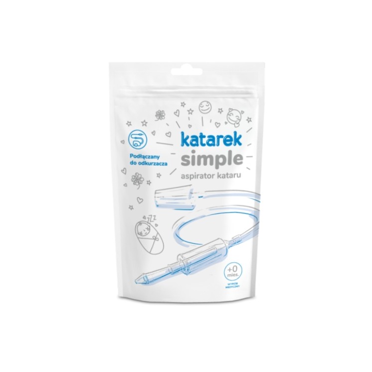Аспіратор назальний Katarek Simple підключається до пилососа 1 шт