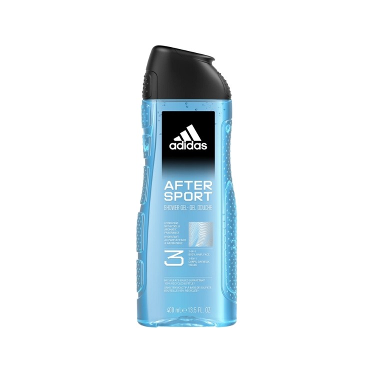Adidas Shower Gel for Men 3in1 After Sport 400 ml