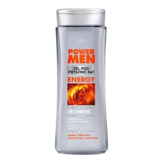 Гель для душу Joanna POWER MEN 3в1 ENERGY 300 мл