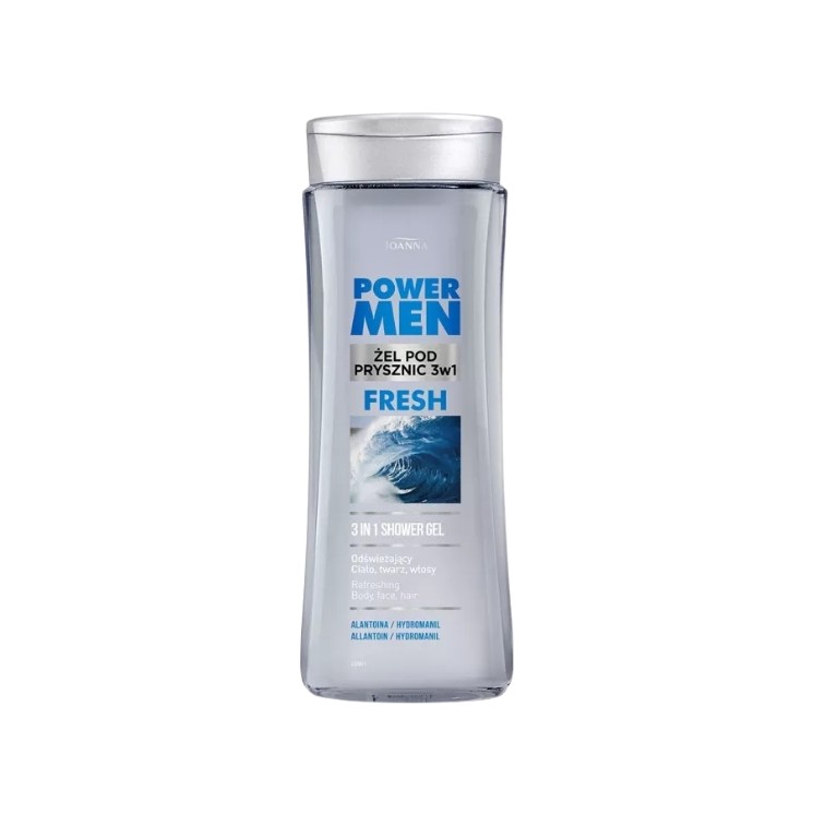 Joanna POWER MEN Shower gel 3in1 FRESH 300 ml