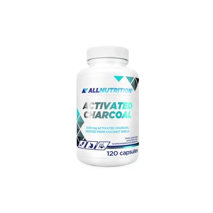 Active вугілля AllNutrition 120 капсул (31-10-2026)