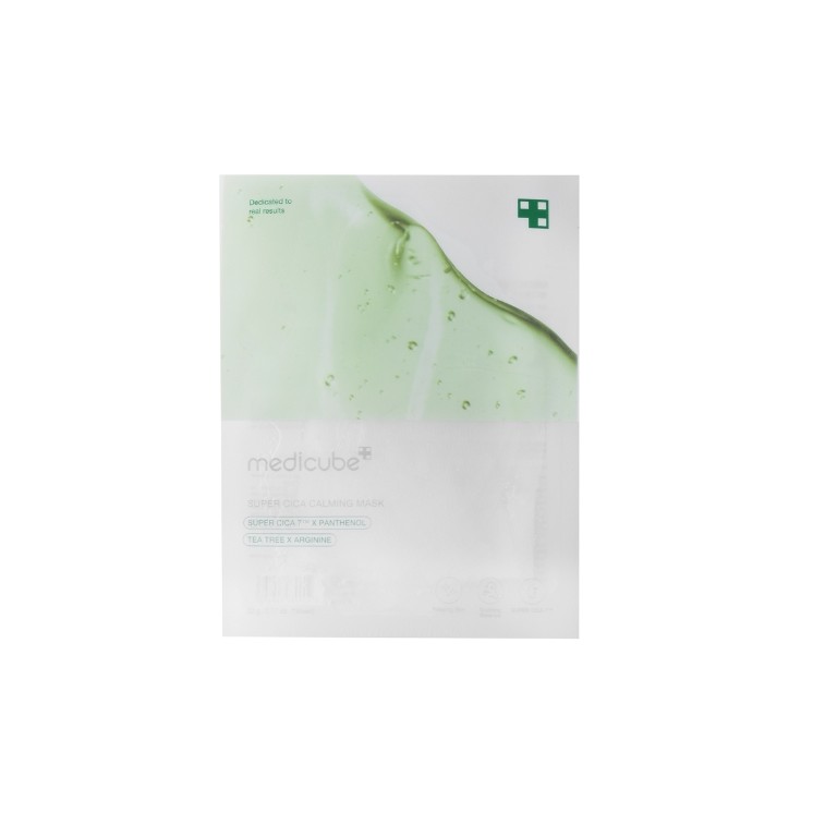 Заспокійлива маска для обличчя Medicube Super Cica Calming Mask у листі 22 г
