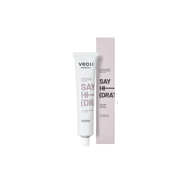 Veoli Botanica Say Hi(Dration) całodzienny lekki Krem do twarzy nawilżający 75 ml