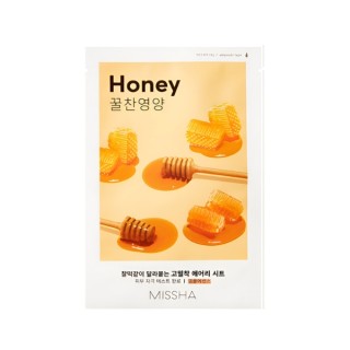Тканинна маска Missha Airy Fit Honey Mask з шкіркою 19 г