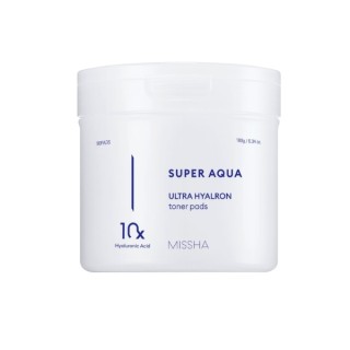 Missha Super Aqua Ultra Hyalron tonizujące Płatki do twarzy 90 sztuk