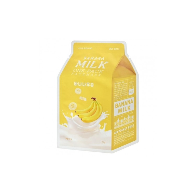 Apieu Banana Milk One-Pack Sheet Mask 21g