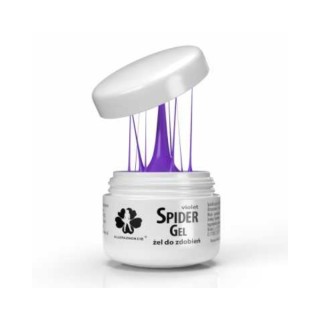 MollyLac Spider Gel Żel do zdobień Violet 3 ml