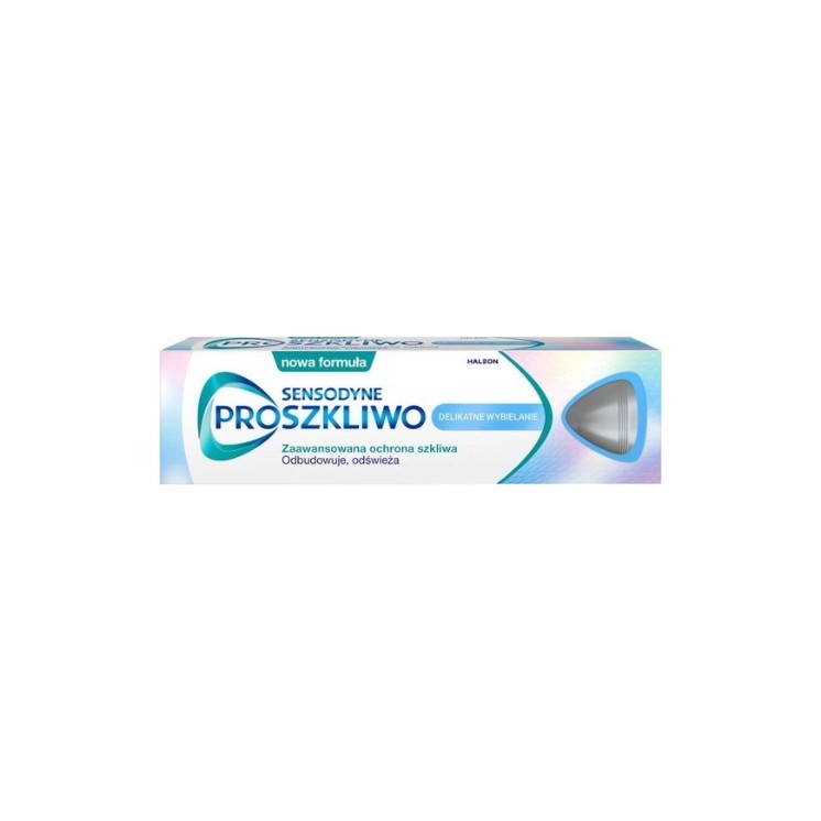 Sensodyne Proszkliwo Pasta do zębów z fluorkiem Delikatne wybielanie 75 ml